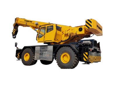 Rough Terrain Crane / Mobile Crane Medan Kasar, FK-1000Y