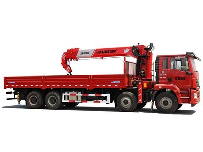 Boom Truck Crane / Mobile Crane dengan Tiang Boom, FK-200E